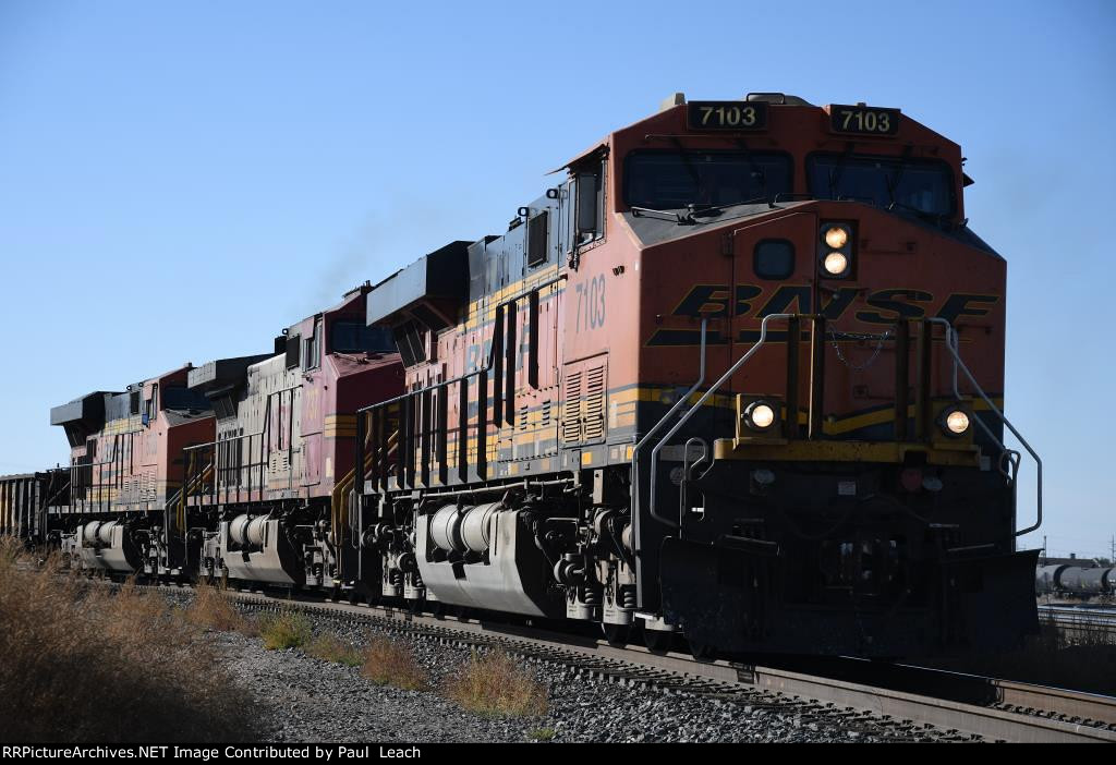 Manifest continues east after a short wait for traffic